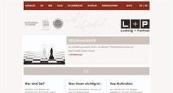 Desktop Screenshot of ludwigpartner.ch